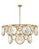 Nala LED Chandelier in Heritage Brass (138|FR31268HBR)