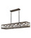 Jolie LED Linear Chandelier in Black Oxide (138|FR30106BX)