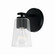 Portman One Light Wall Sconce in Matte Black (65|648611MB-537)