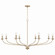 Dolan Eight Light Chandelier in Matte Brass (65|449981MA)