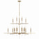 Elora 20 Light Chandelier in Matte Brass (65|449302MA)