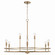 Fuller Nine Light Chandelier in Aged Brass (65|448791AD)