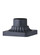 Outdoor Pier Mounts Pier Mount Base in Dark Weathered Zinc (1|PIERMOUNT-DWZ)