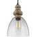 Matrimonio One Light Pendant in Driftwood / Dark Weathered Zinc (1|P1395DFW/DWZ)