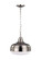 Cadence Two Light Pendant in Polished Nickel / Brushed Steel (1|P1283PN/BS)
