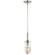 Urban Renewal One Light Pendant in Polished Nickel (1|P1240PN)