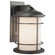 Lighthouse One Light Outdoor Wall Lantern in Burnished Bronze (1|OL2202BB)