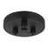 Multi-Port Canopies Three Light Multi-Port Canopy with Swag Hooks in Oil Rubbed Bronze (1|MPC03ORB)