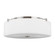 Sunset Drive Three Light Flush Mount in Brushed Steel (1|FM312EN3/BS)