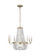 Marielle Eight Light Chandelier in Antique Gild (1|F3280/8ADB)