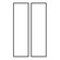 Address Light Address Number Tile in White Plastic (1|90621-68)