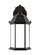 Sevier One Light Outdoor Wall Lantern in Black (1|8938751EN3-12)