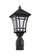 Herrington One Light Outdoor Post Lantern in Black (1|89231-12)