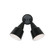 Flood Light Two Light Flood Light in Black (1|8607-12)