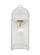 New Castle One Light Outdoor Wall Lantern in White (1|8593-15)