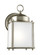 New Castle One Light Outdoor Wall Lantern in Antique Brushed Nickel (1|8592001EN3-965)