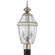 Lancaster Two Light Outdoor Post Lantern in Antique Brushed Nickel (1|8229EN-965)