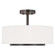 Nance Two Light Semi-Flush Convertible Pendant in Bronze (1|7728002-710)