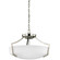 Hanford Three Light Semi-Flush Convertible Pendant in Brushed Nickel (1|7724503EN3-962)