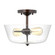 Belton Two Light Ceiling Semi-Flush Mount in Bronze (1|7714502-710)