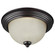 Geary Three Light Flush Mount in Bronze (1|77065EN3-710)