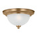 Geary One Light Flush Mount in Satin Brass (1|77063EN3-848)