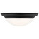 Nash Three Light Flush Mount in Midnight Black (1|75436-112)