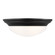 Nash Two Light Flush Mount in Midnight Black (1|75435EN3-112)
