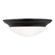 Nash One Light Flush Mount in Midnight Black (1|75434EN3-112)