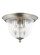 Belton Three Light Ceiling Flush Mount in Brushed Nickel (1|7514503EN-962)