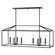 Perryton Eight Light Island Pendant in Midnight Black (1|6615008-112)