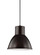 Division Street One Light Pendant in Bronze (1|6517401EN3-710)