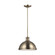 Pratt Street Metal Two Light Pendant in Satin Brass (1|65086-848)
