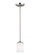Kemal One Light Mini-Pendant in Brushed Nickel (1|6130701EN3-962)