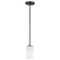 Alturas One Light Mini-Pendant in Midnight Black (1|6124601-112)