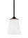 Hanford One Light Mini-Pendant in Bronze (1|6124501EN3-710)