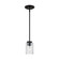 Oslo One Light Mini-Pendant in Midnight Black (1|61170-112)