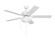 Linden 52'' Ceiling Fan in Matte White (1|5LDO52RZWD)