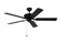 Linden 52'' Ceiling Fan in Midnight Black (1|5LD52MBK)