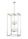 Moffet Street Eight Light Hall / Foyer in Brushed Nickel (1|5234508EN-962)