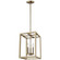 Moffet Street Three Light Hall / Foyer Pendant in Satin Brass (1|5134503-848)