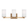 Hettinger Three Light Wall / Bath in Satin Brass (1|4439103EN3-848)