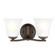 Emmons Two Light Wall / Bath in Bronze (1|4439002-710)