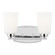 Franport Two Light Wall / Bath in Chrome (1|4428902-05)