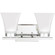 Bayfield Two Light Wall / Bath in Chrome (1|4411602EN3-05)