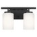 Oslo Two Light Wall / Bath in Midnight Black (1|41161EN3-112)