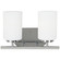 Oslo Two Light Wall / Bath in Chrome (1|41161-05)