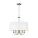 Seville Five Light Chandelier in Brushed Nickel (1|3320205EN-962)