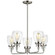 Belton Five Light Chandelier in Brushed Nickel (1|3214505-962)