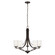 Elmwood Park Five Light Chandelier in Bronze (1|3137305EN3-710)